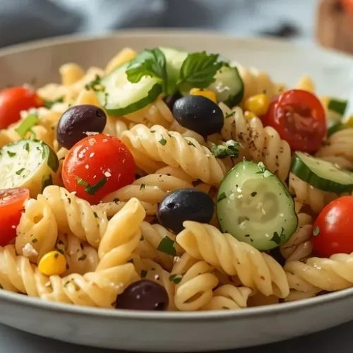 cheap pasta salad for a crowd recipe