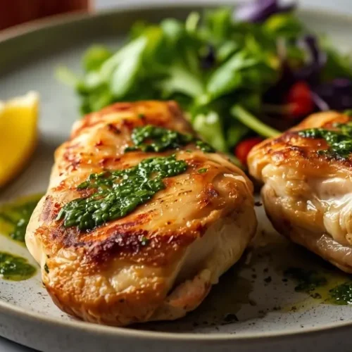 chimichurri chicken thighs recipe