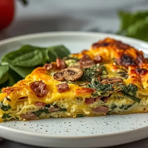 healthy egg bake recipe