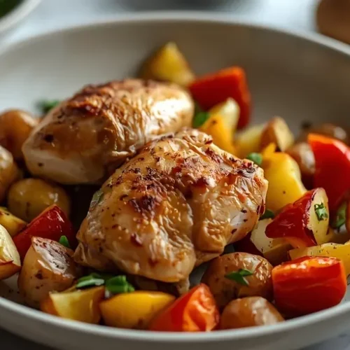 one pan meals oven recipe