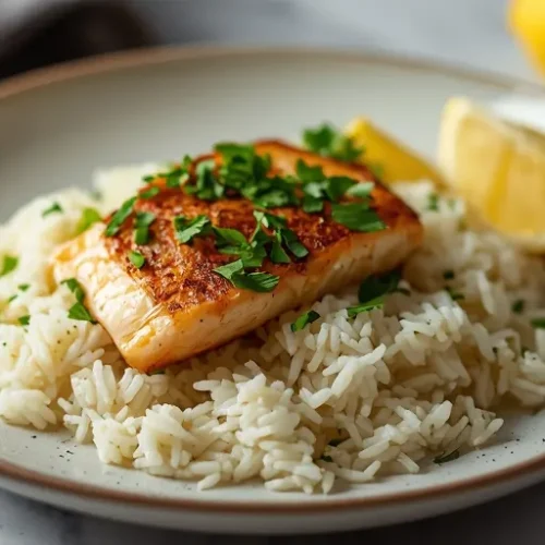 rice side dish for fish recipe