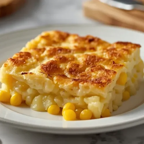 scalloped corn casserole recipe