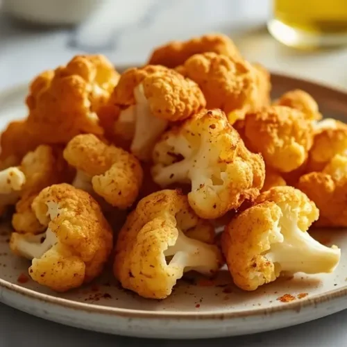air fryer cauliflower bites recipe