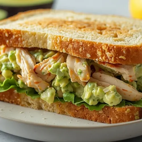 avocado chicken salad sandwich recipe