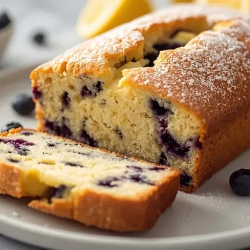blueberry lemon loaf cake recipe