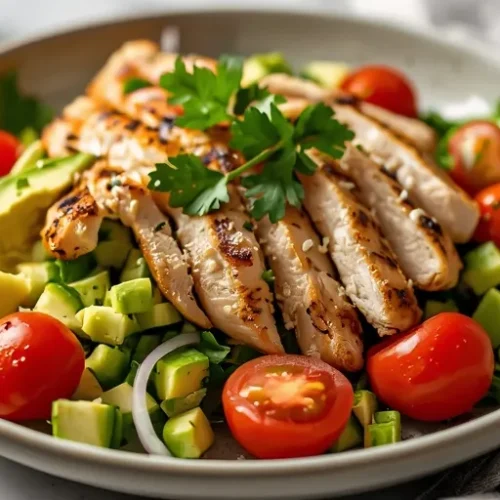 chicken avocado salad without mayo recipe