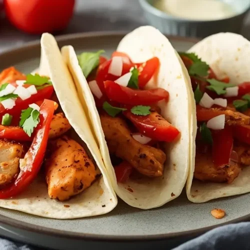 chicken fajita tacos recipe