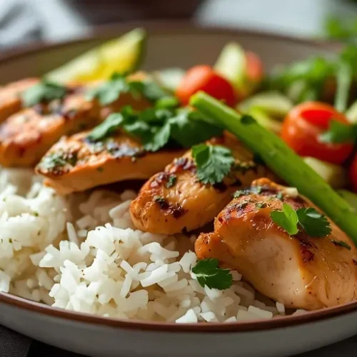 chimichurri chicken bowl recipe