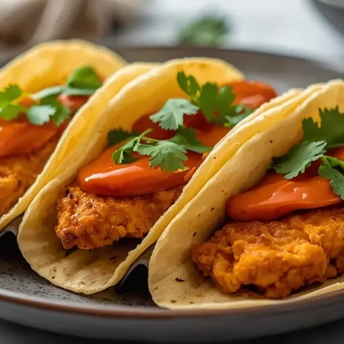 crispy chicken tacos recipe