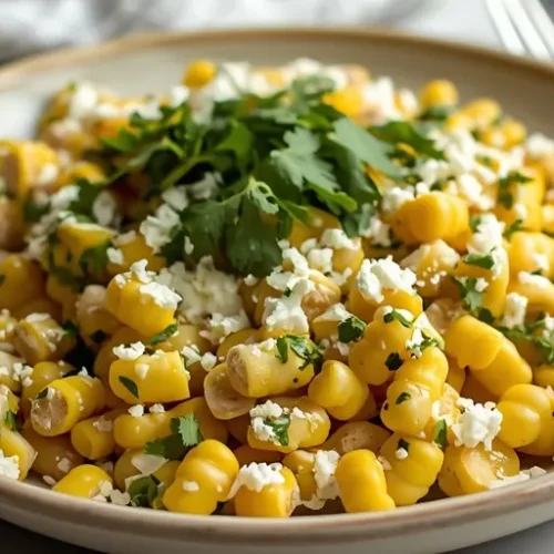 easy mexican street corn salad recipe