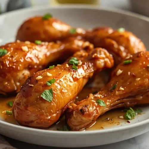 honey garlic chicken drumsticks meal prep recipe