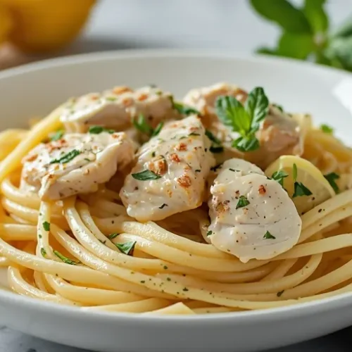 lemon butter chicken pasta recipe