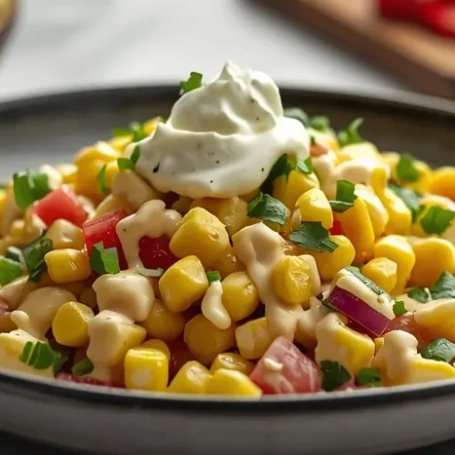 mexican street corn salad party recipe
