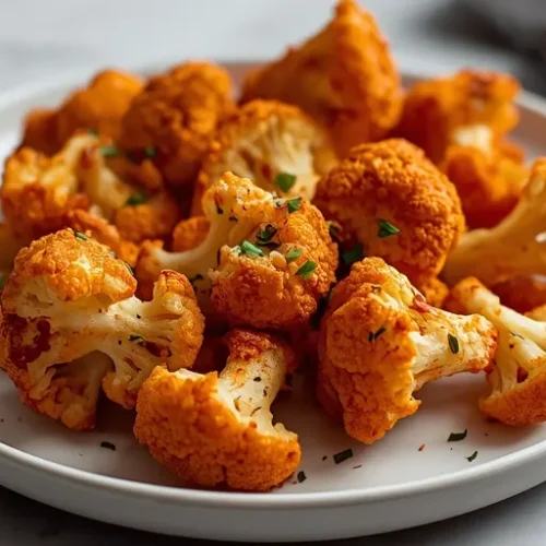 spicy air fryer cauliflower recipe