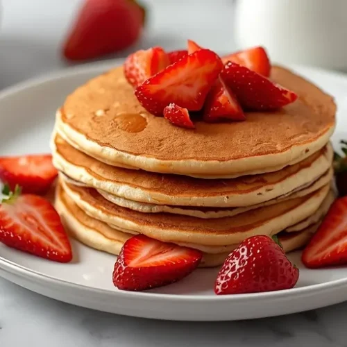 strawberry pancakes for kids recipe