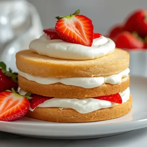 strawberry shortcake baby shower cake recipe