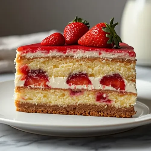 strawberry shortcake cheesecake cake recipe