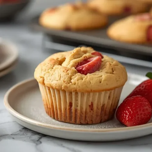 strawberry yogurt muffins recipe