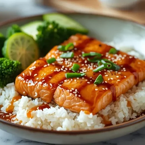 teriyaki salmon bowl recipe