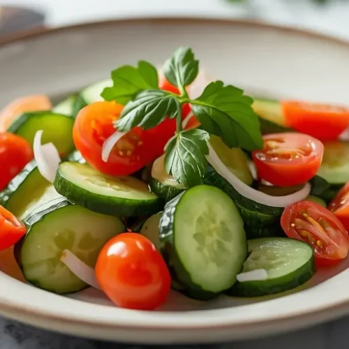 thai cucumber tomato salad recipe