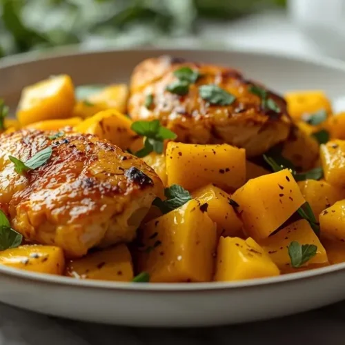 turmeric mango chicken recipe