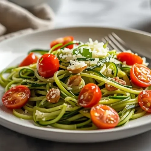 zucchini noodles skillet recipe