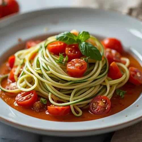zucchini noodles spaghetti recipe