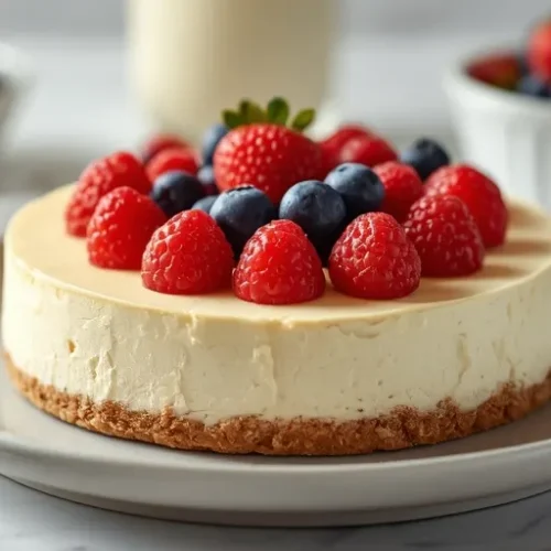 any berry no bake cheesecake recipe
