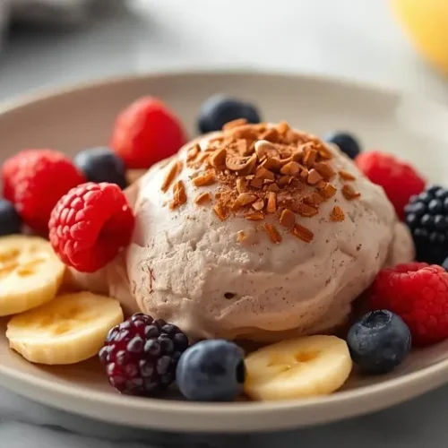 banana nice cream healthy recipe