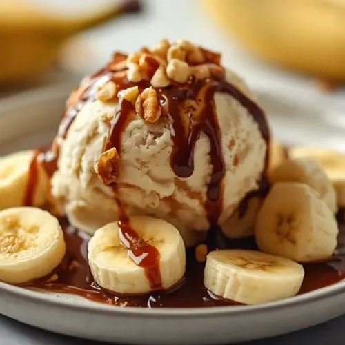 banana sundae with banana ice cream recipe