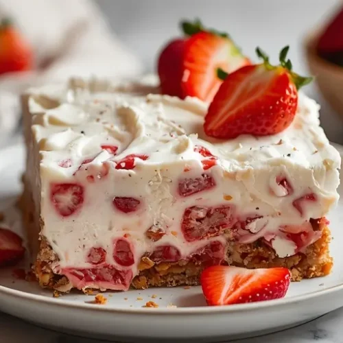 classic strawberry pretzel salad recipe