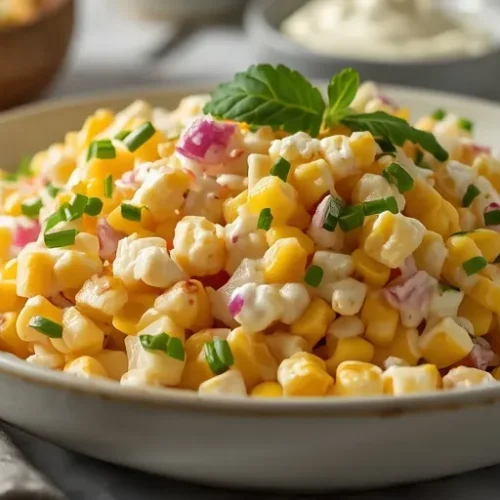 creamy corn salad recipe