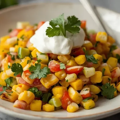 creamy mexican grilled corn salad recipe