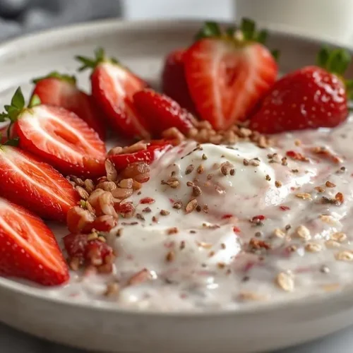 easy strawberry overnight oats recipe