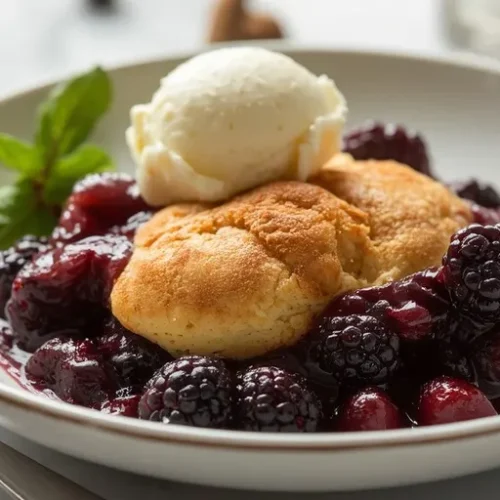 fresh blackberry cobbler recipe