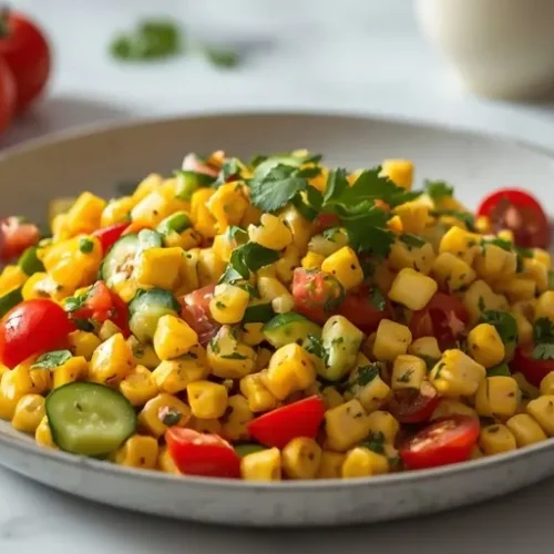 fresh grilled corn salad recipe