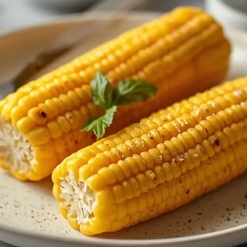 frozen corn on the cob air fryer recipe