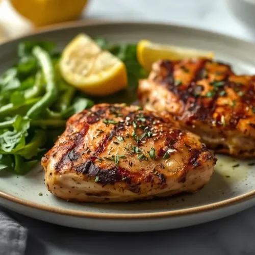 greek grilled chicken thighs recipe
