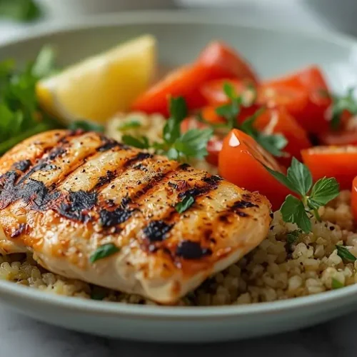 healthy greek grilled chicken recipe