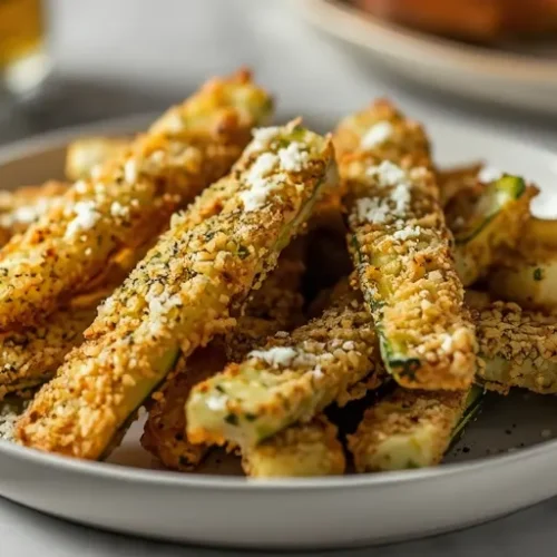 healthy zucchini fries air fryer recipe