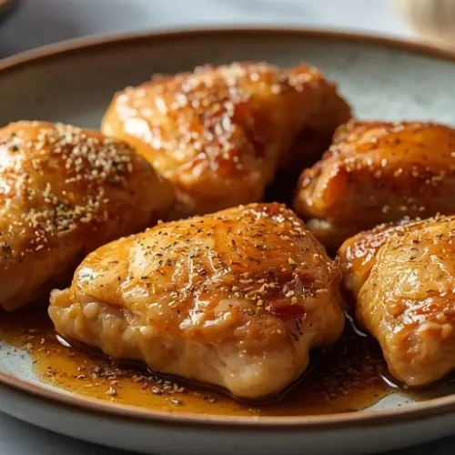 honey garlic chicken thighs recipe