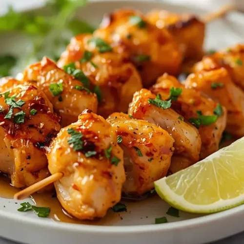 honey lime chicken skewers recipe