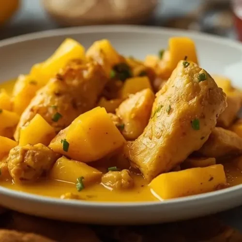 mango chicken curry recipe