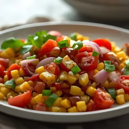 smoky charred corn salad recipe