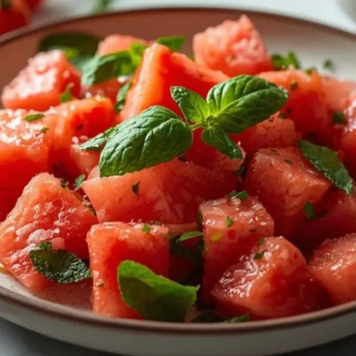 tomato watermelon salad recipe