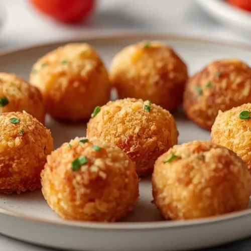 Air Fryer Tomato Parmesan Bites recipe