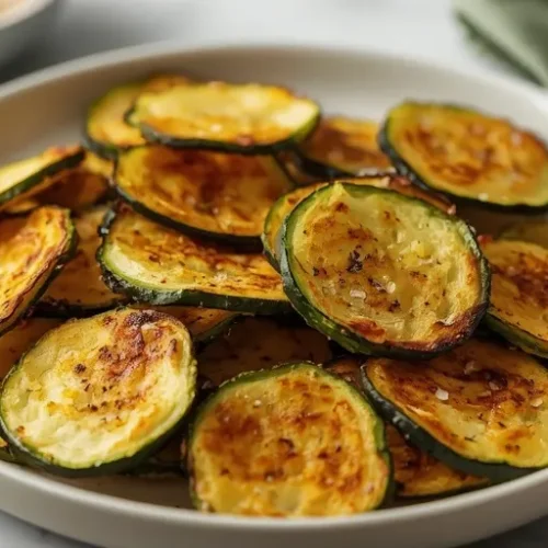 Air Fryer Zucchini Chips recipe