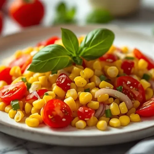 Fresh Tomato Corn Salad recipe