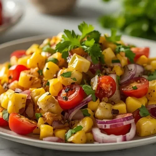 Grilled Corn Salad recipe
