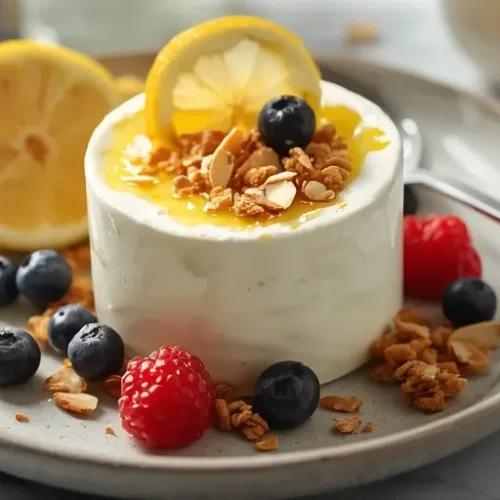 Lemon Protein Yogurt Parfait recipe